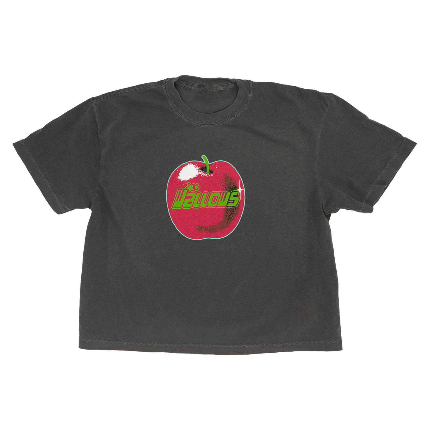 Apple Ladies Crop Tee